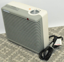 Vintage Windmere Small Electric Air Heater 3147 White Gray W 4 Settings