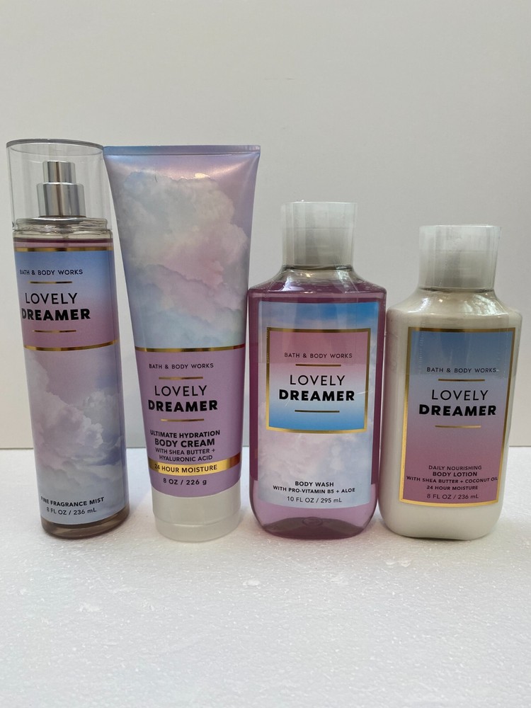 BATH & BODY WORKS LOVELY DREAMER FRAGRANCE MIST SHOWER GEL BODY CREAM You Choose