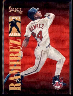 1995 Select Can't Miss Manny Ramirez Cleveland Indians #CM5