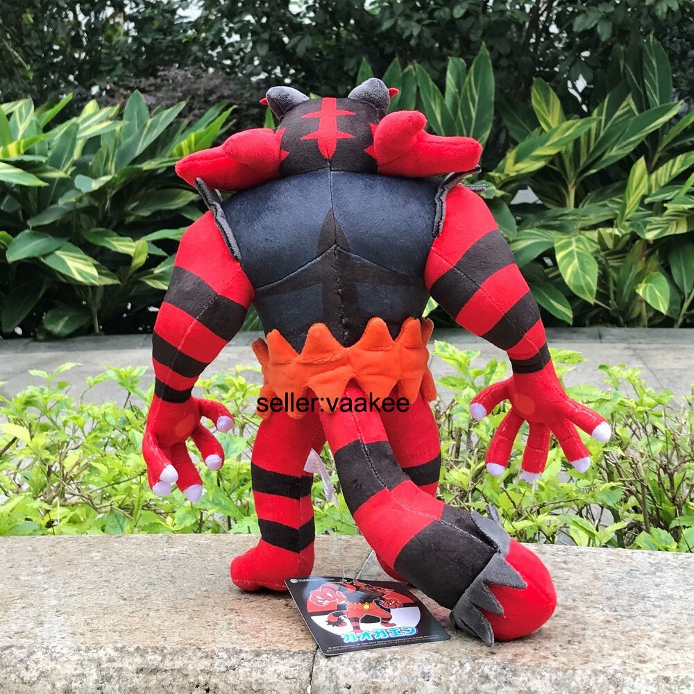 High Quality Incineroar 12.5" Plush Cartoon Stuffed Toy Soft Animation Doll