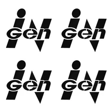 Jurassic Park INGEN Corporation Decal Dinosaur fits Jeep Wrangler Car Sticker