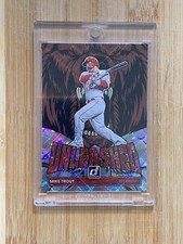 2022 Donruss Unleashed Diamond Parallel Mike Trout UL-3 Angels