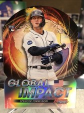 Spencer Torkelson 2022 Bowman's Best Global Impact Refractor RC ⭐️ MINT GEM?
