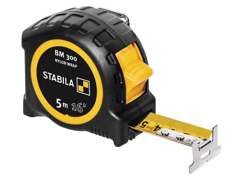 Stabila - Nastro tascabile robusto BM 300 5 m (larghezza 27 mm)