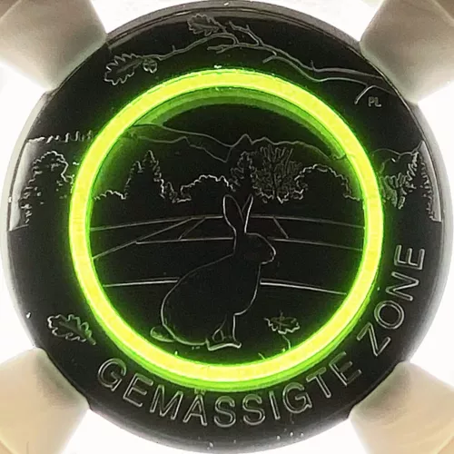 GERMANY. 2019, 5 Euro - NGC PF70 - Top Pop 🥇 Temperate Karlsruhe Polymer