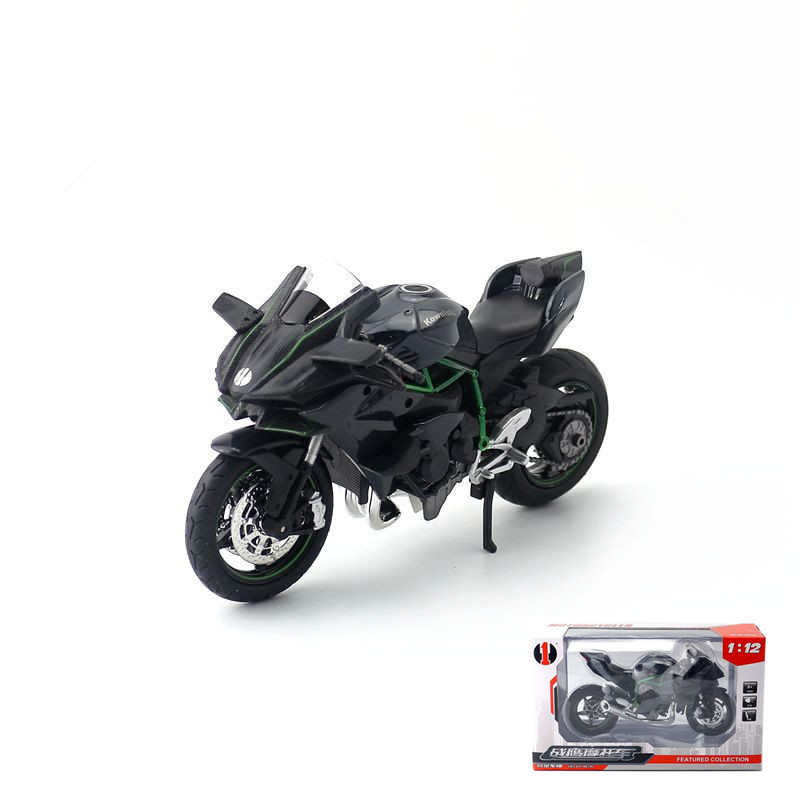 1:12 Alloy h2r motorcycle model simulation t 値段が激安 輝い light of sound and