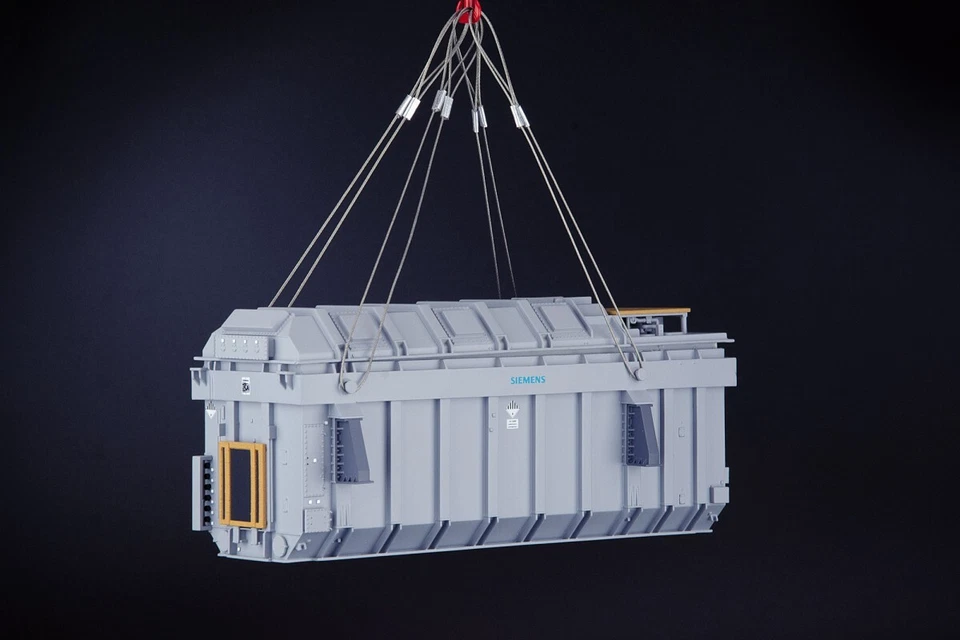 Siemens Heavy Transformer Load with Lifting Cables - IMC 1:50 Scale #33-0174 New - Image 2 of 4