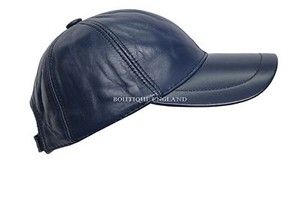 leather hip hop cap
