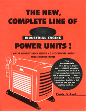 Ford Industrial Engine Power Units Brochure 120 226 254 239 337 4 6 Cylinder V8