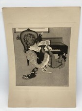 Erotische Heliogravüre von Franz von Bayros (1866-1924) um 1907