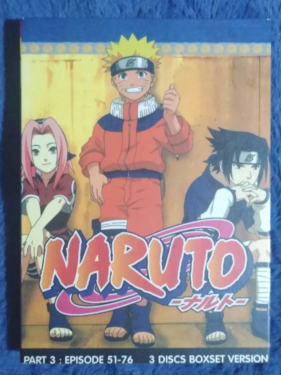 アニメ NARUTO DVD-BOX I, II, III Naruto Shippuden Anime JAPANESE Version Parts 1,2,3