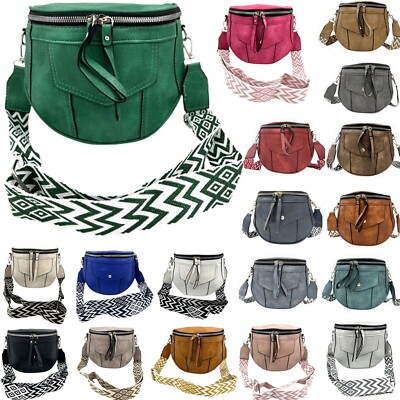 Umhängetasche Crossbody Bag Damen Handtasche Schultergurt Tasche Schultertasche