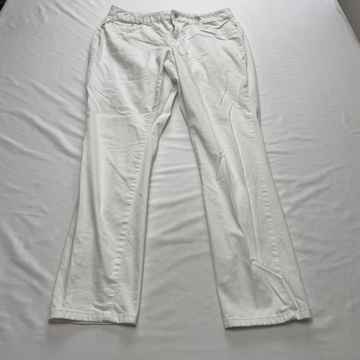 Ashley stewart 2025 white pants