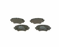 Bremsbelagsatz, Scheibenbremse Hinten FüR Mazda Bosch 0986494803