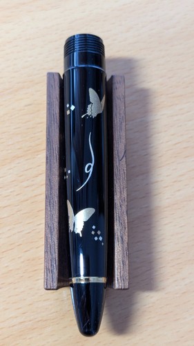 Sailor 1911 Maki‑e Butterfly Fountain Pen 14K Gold HM Nib Excellent 80501 - Picture 15 of 19