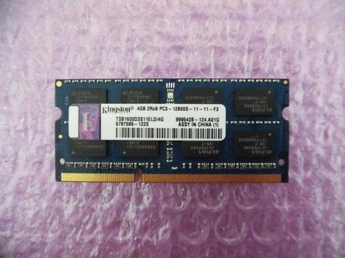 Kingston TSB1600D3S11ELD/4G 4 GB DDR3-1600 PC3-12800 SO-DIMM RAM-Modul