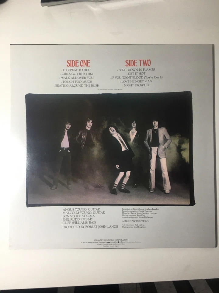 AC/DC - Highway to hell (+ Poster) LP vinyl - Immagine 2 di 4