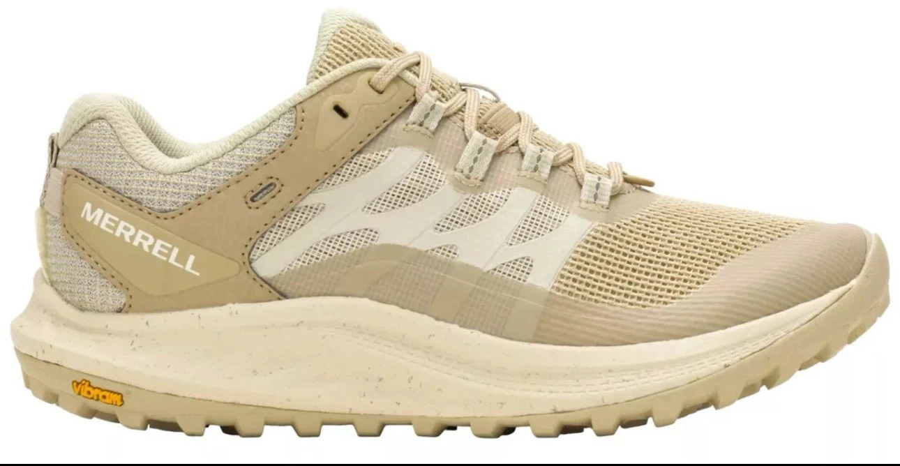 Merrell Antora 3 Beige Trail Lace Up Athletic Running J500448 Women Size 7.5-11