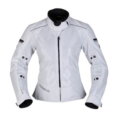 Motorrad Modeka Veo Air Tex-Jacke Damen (hellgrau) Gr: 36D