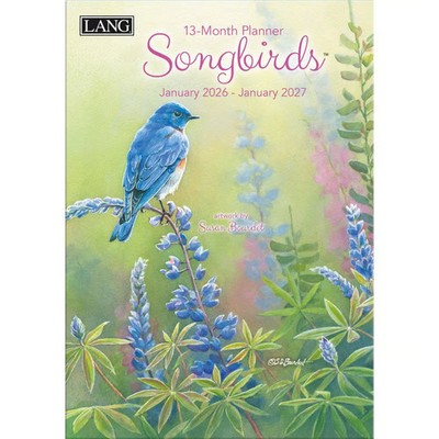 Lang Brands,  Songbirds 2026 Planner by Susan Bourdet
