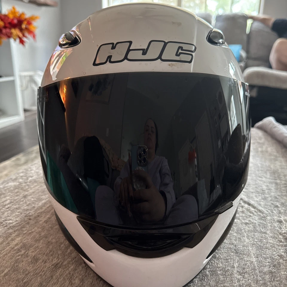 HJC CL-14 白色头盔小号 S/M 码  — 第 2/4 张图片