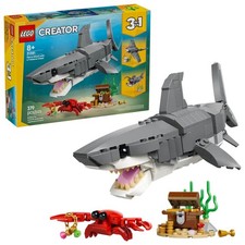 LEGO Creator  Fierce Shark With A Treasure Chest 3 In 1 (379 Pieces) 31381 2026