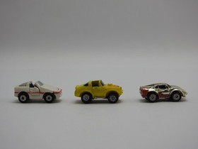Vintage Micro Machines Galoob Sports Cars Lot Corvette Camaro Porsche 3 Die Cas