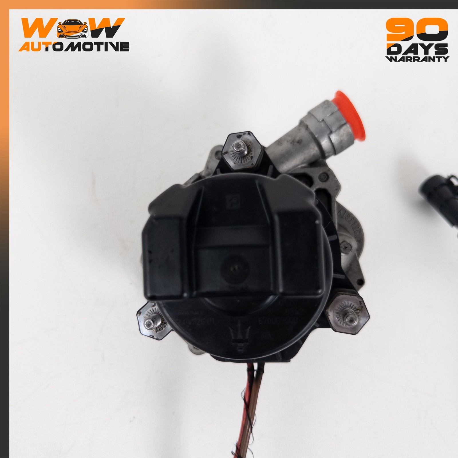13-19 MASERATI QUATTROPORTE GTS SECONDARY AIR SMOG PUMP ASSEMBLY 670003500 OEM