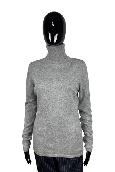 Women Gerry Weber Sweater Grey Cashmere 38 / M / #82OJ