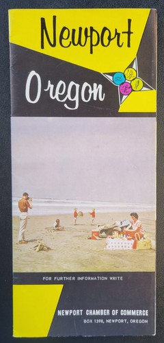 Vintage Brochure Booklet - Newport - Oregon - 1960s