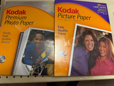 LOT 2 -Kodak Premium Photo Paper Gloss 100/50  Sheets 8.5" x 11" Sealed