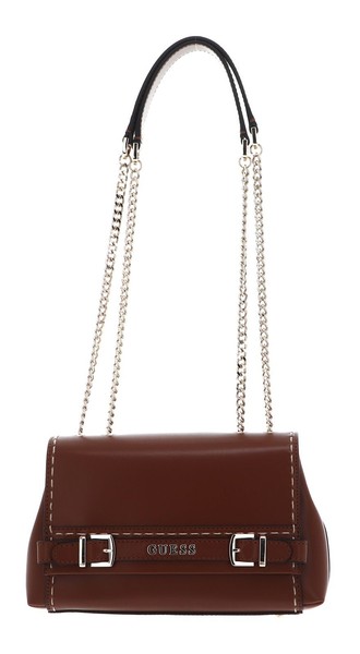 Guess Sestri Convertible Xbody Flap Bag Schultertasche Tasche Cognac Hellbraun-image