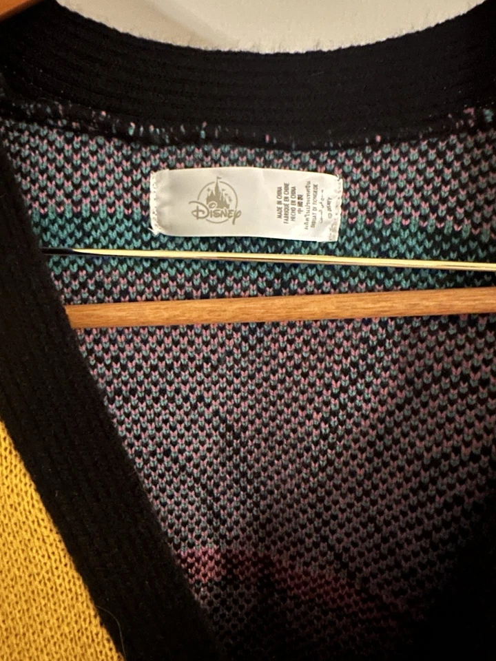 XL Disney Nightmare Before Christmas Sally Multi Knit Cardigan Sweater Parks - Image 2 of 3
