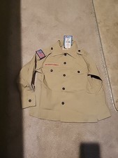 Boy Scouts Of America Youth Small Long Sleeve Uniform Shirt Tan NEW WITH TAG NWT