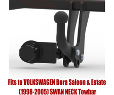 Swan Neck Tow Bar For Vw Bora Saloon Estate 1998-2005 No Electrics - V056