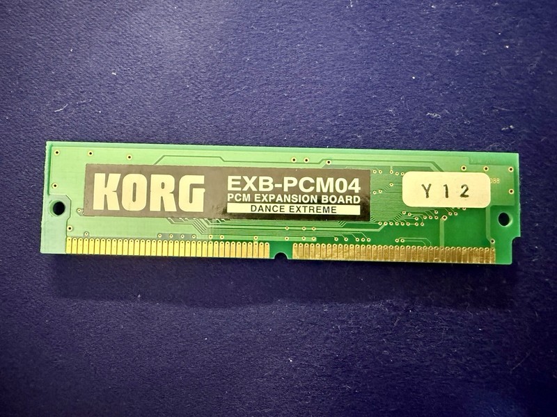 Korg Triton EXB 04 EXB-PCM04 Dance Extreme Expansion Board