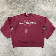 Vintage 90s Mercedes Benz Fruit Of The Loom Crewneck Mens XL READ DESCRIPTION
