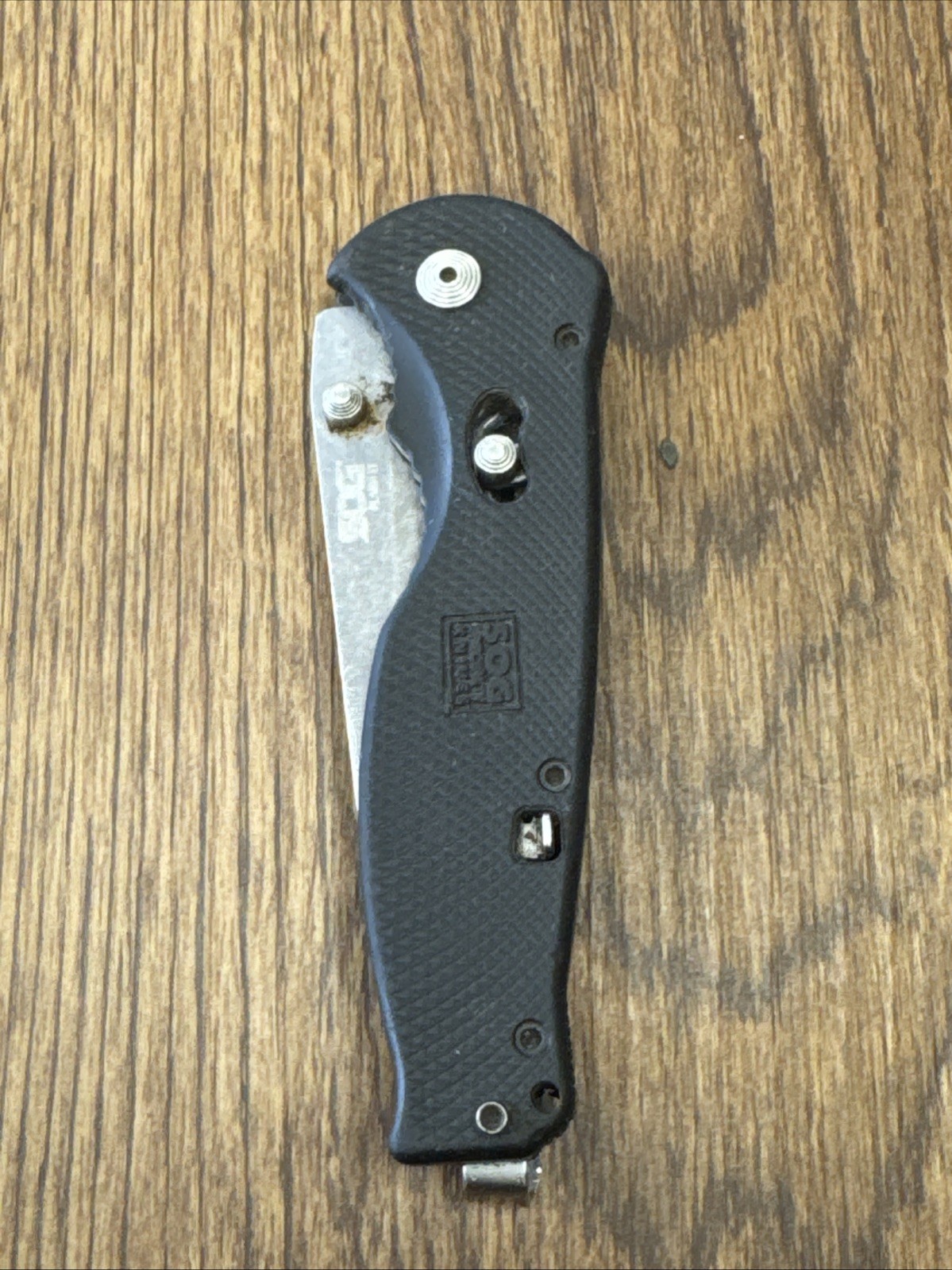 SOG Specialty Knives Flash II Serrated Combination Edge Lever Lock Assisted 