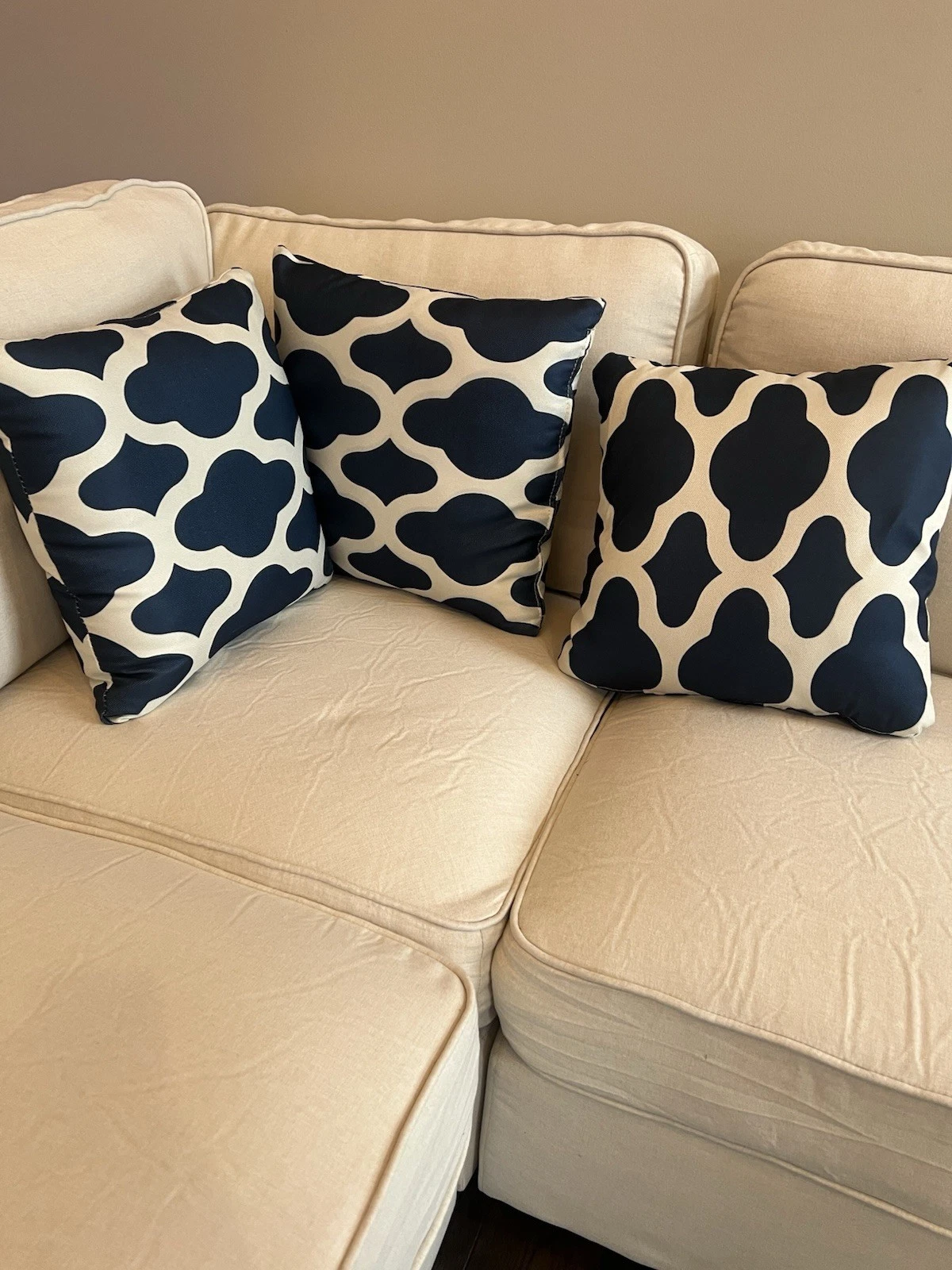 Throw Pillow Covers - Set Of 3 - 18x18