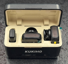 KUKIHO Wireless Microphone System USB-C Lightning Receivers Charging Case Black