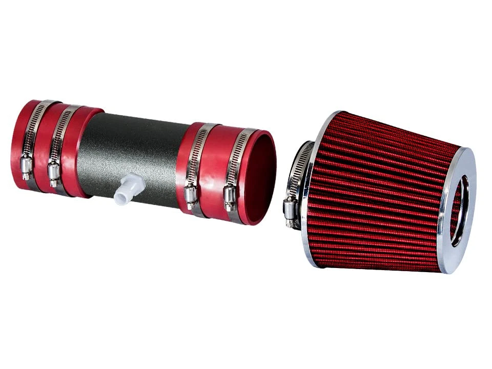 Kit de admisión de aire BCP RW ROJO para 07-11 Acadia/Enclave/Traverse/Outlook 3,6 L + Filtro Foto 2 de 4