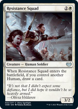 x4 Resistance Squad - Innistrad: Crimson Vow - NM - MTG