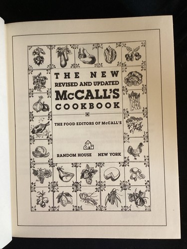 The New Revised & Updated McCall's Cookbook Random House 1984 Hardcover 537 p - Picture 2 of 7