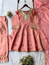 Latest Designer Coss Moss Salwar Kameez With Dupatta For Women  Girls