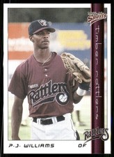1999 Multi Ad Sports Wisconsin Timber Rattlers PJ WILLIAMS RC MARINERS ROCKDALE 