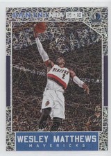 2015-16 Panini NBA (International) Code Cards Mega Wesley Matthews #15 10dw
