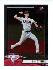 2019 Panini Stars & Stripes USA Baseball Longevity Base Retail Brice Turang #79