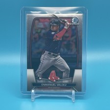 2023 Bowman Chrome #9 Enmanuel Valdez