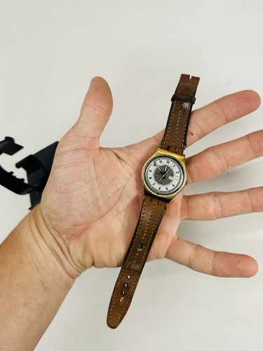 Vintage 80er Swatch Albatross Quartz Armbanduhr 8451-P 755 ungeprüft - Bild 6 von 6