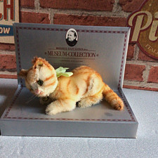 Steiff Museum Collection Tabby Cat Replica 1928, Mohair.